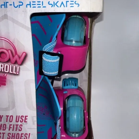 Madd Gear Rollers Light-up Heel Skates Brand New  Glow & Roll 6+ Max. Weight110# - Picture 7 of 8